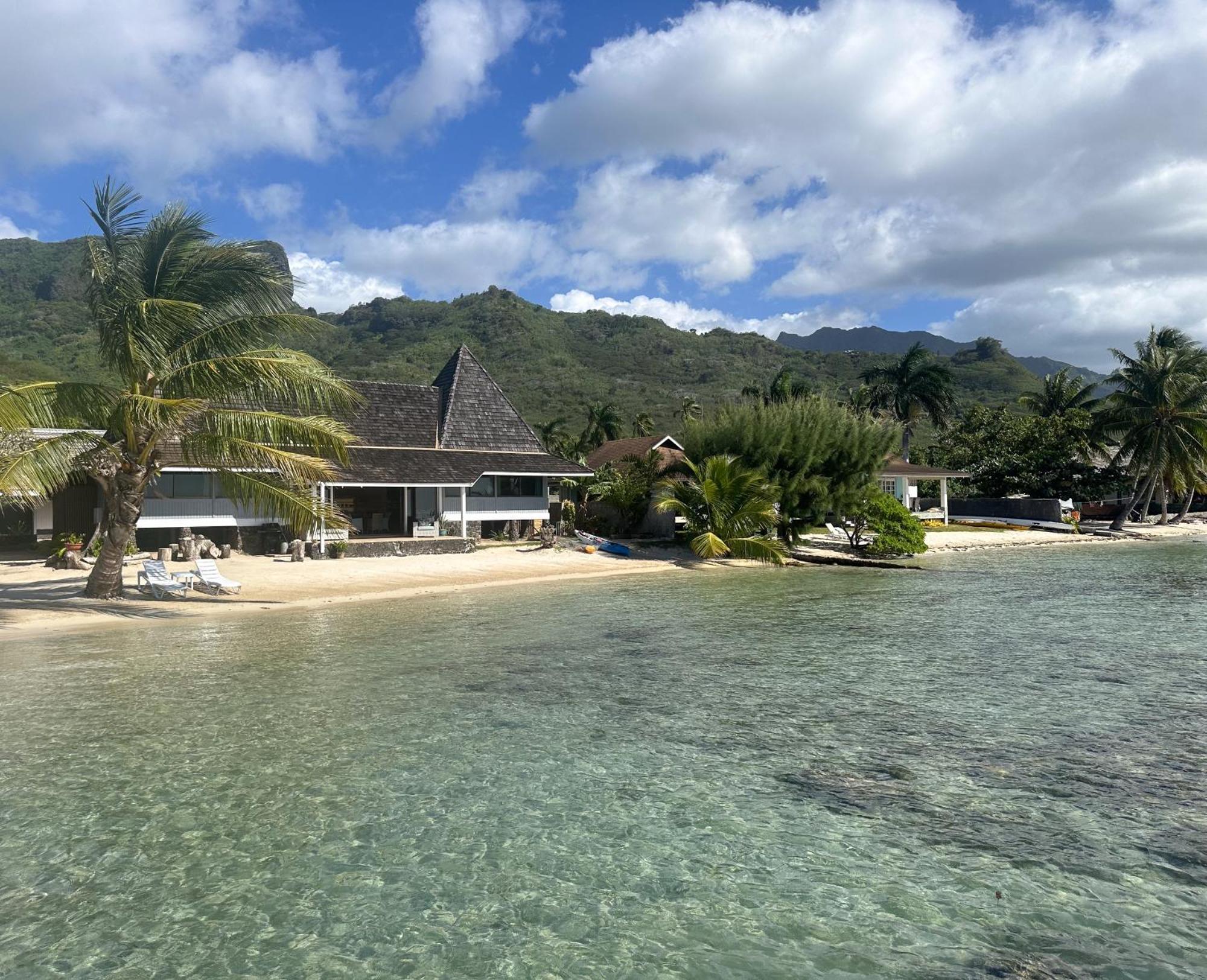 Chez Jay Moorea Beach House Villa Maharepa  Esterno foto